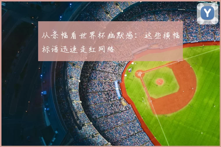 从条幅看世界杯幽默感：这些横幅标语迅速走红网络