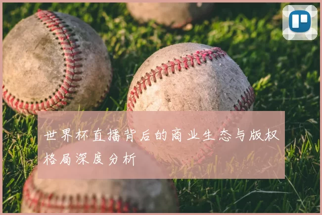 世界杯直播背后的商业生态与版权格局深度分析
