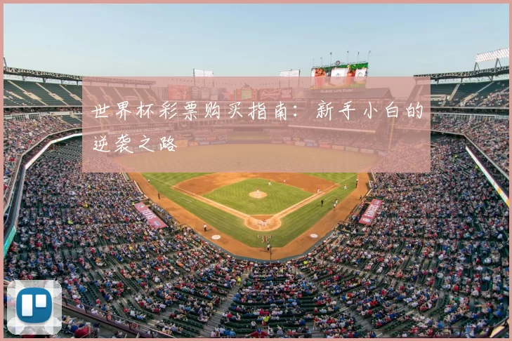 世界杯彩票购买指南：新手小白的逆袭之路