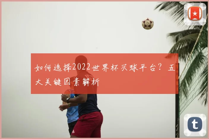 如何选择2022世界杯买球平台？五大关键因素解析